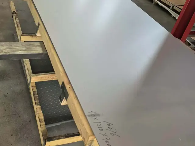 Alloy sheet with order identification marking